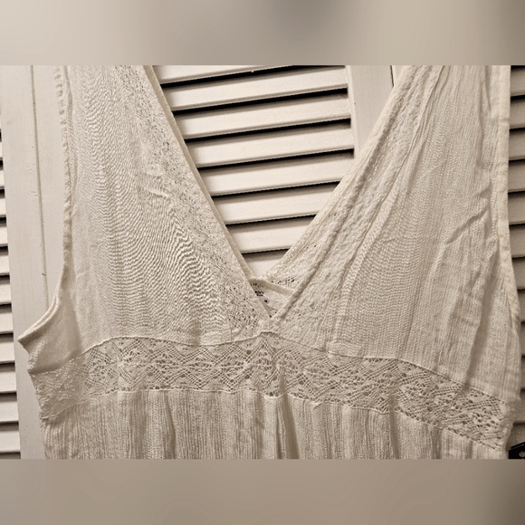 O'NEILL Womens Swim Sandie Cover-Up Jumpsuit, Winter White XL NWT - Picture 6 of 10